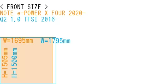 #NOTE e-POWER X FOUR 2020- + Q2 1.0 TFSI 2016-